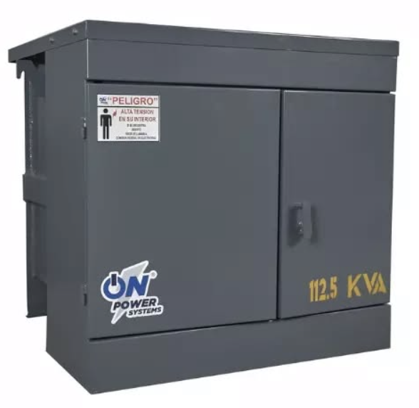 Transformador Pedestal - Vista frontal
